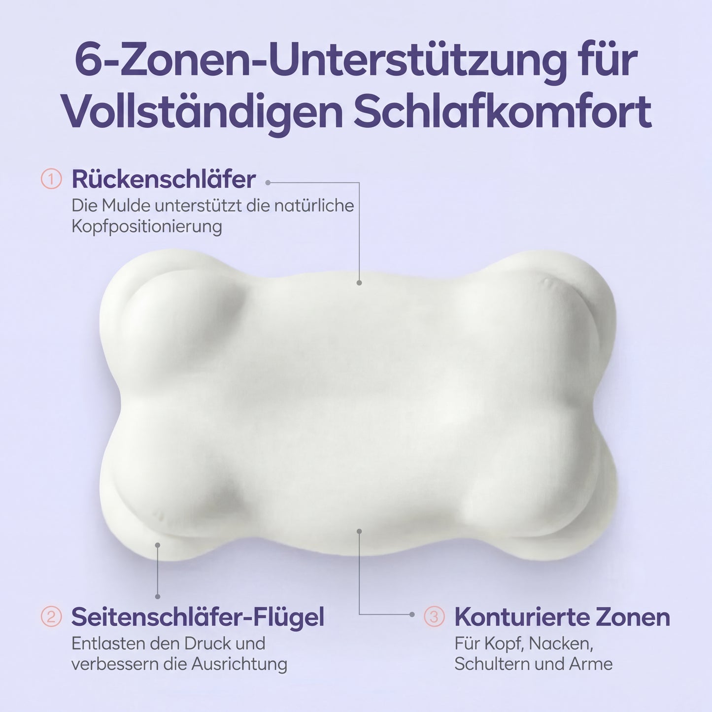 Sanfte WolkenKomfort™ Kissen